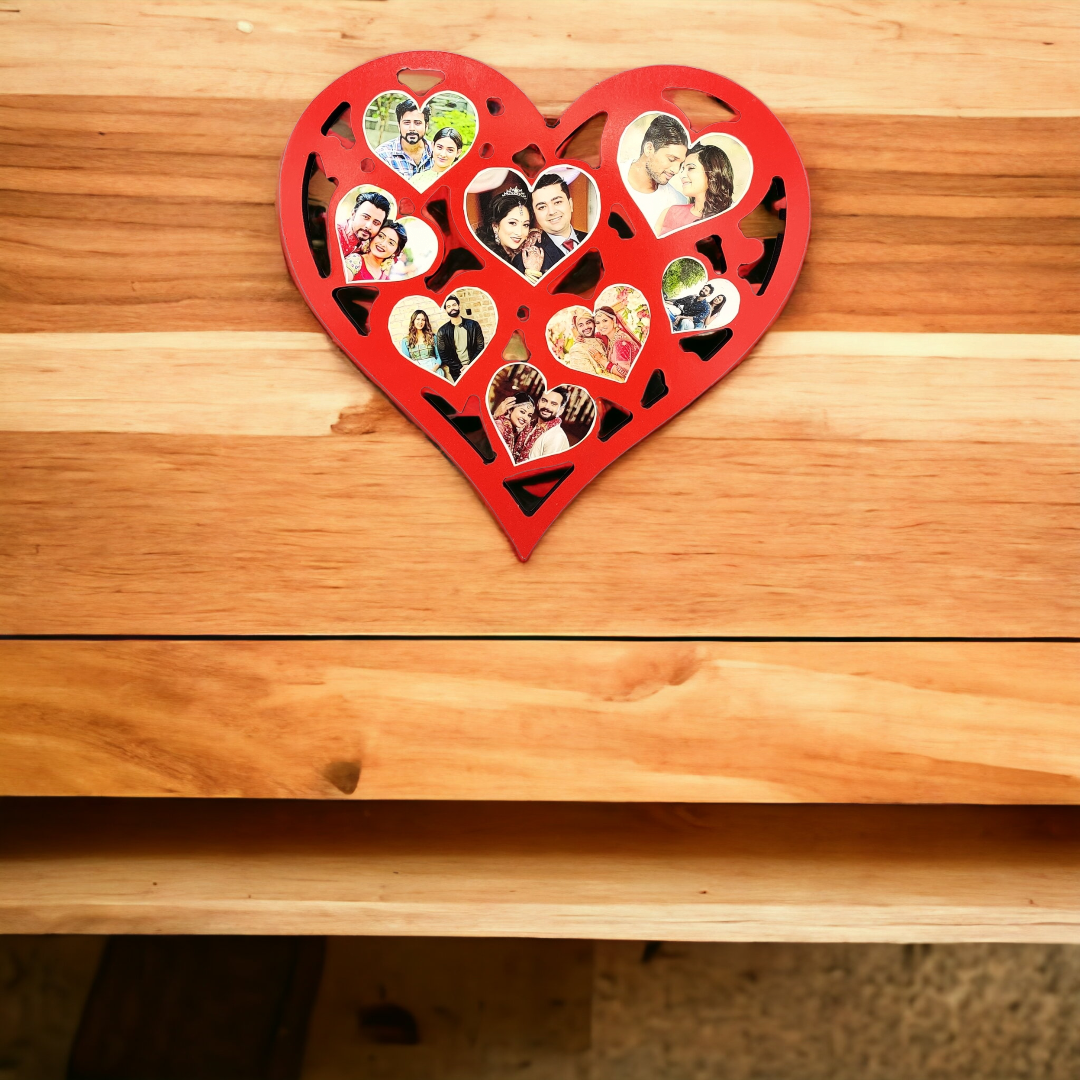 Customized CNC Frame with Your Photos – Stylish 1-Inch Design for Home & Gifts