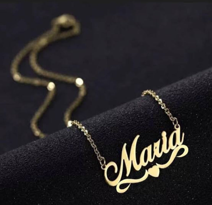 Name Engraved Locket – Unique Personalized Necklace.