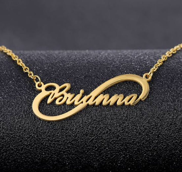 Name Engraved Locket – Unique Personalized Necklace.