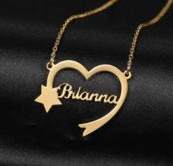 Name Engraved Locket – Unique Personalized Necklace.