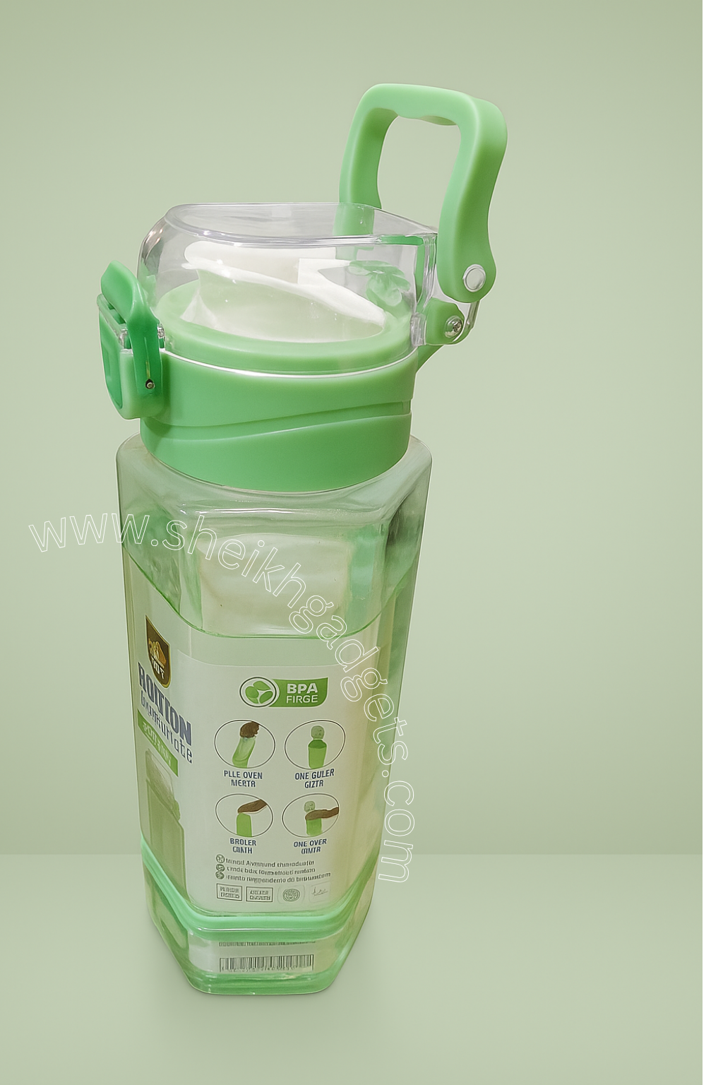Horizon 650ml High Quality Plastic Water Bottle – Leakproof & Durable.
