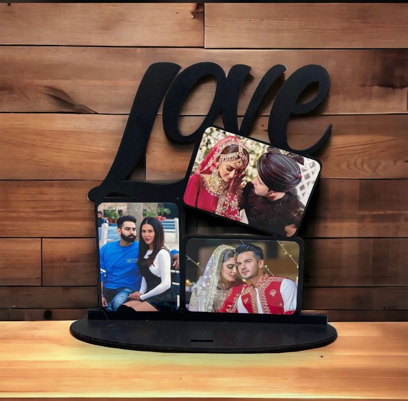 MDF wooden Frame with your photos (Customized)