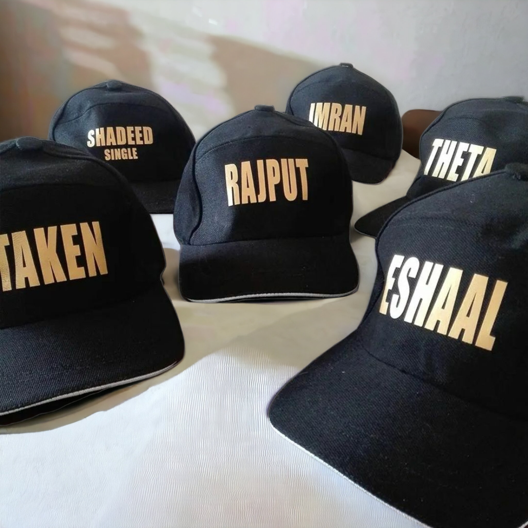 Cap with name sales