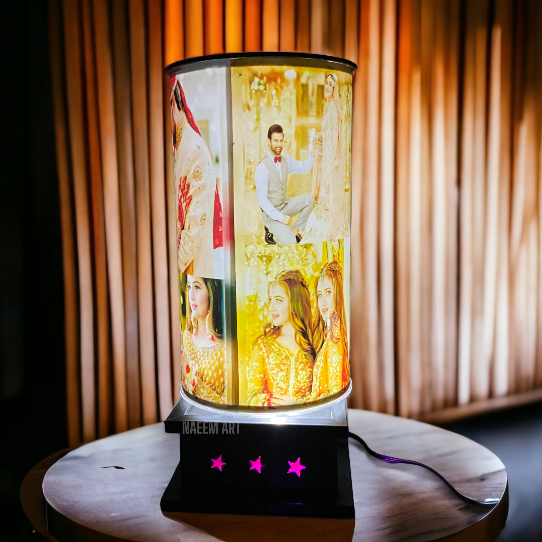 Customized Beautiful Table Lamp - Personalized Lighting for Home & Office Décor